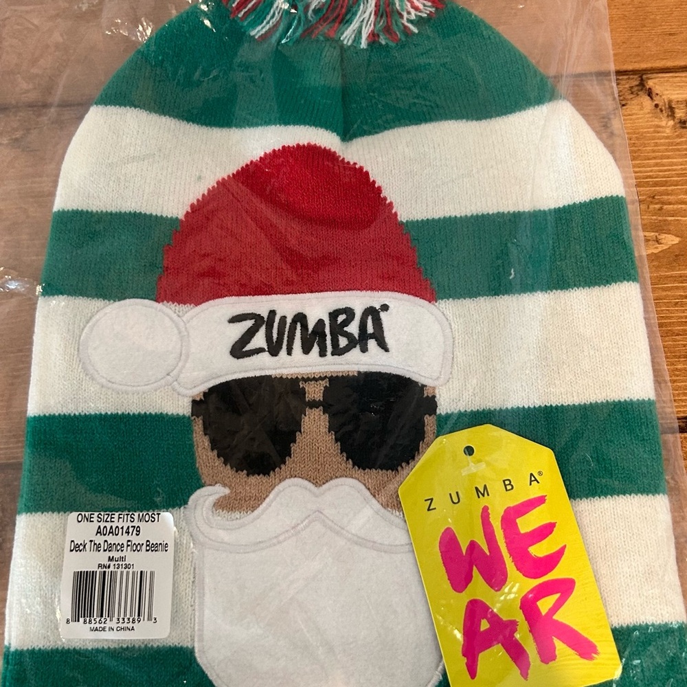 Zumba Deck the Dance Floor beanie